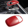 For Dodge Challenger/Charger SRT Gear Left-hand Drive Head Cover Gear Lever Decoration(Red) - Car Interior Mouldings by PMC TechLife | Online Shopping South Africa | PMC TechLife | Buy Now Pay Later Mobicred