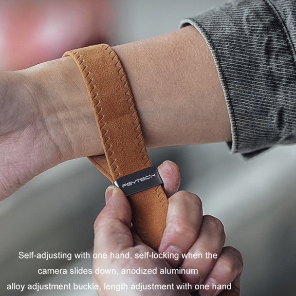 PGYTECH SLR Camera Wrist Strap Mirrorless Camera Anti-lost Lanyard(Oak Gray)