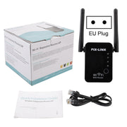 PIX-LINK 2.4G 300Mbps WiFi Signal Amplifier Wireless Router Dual Antenna Repeater(EU Plug)