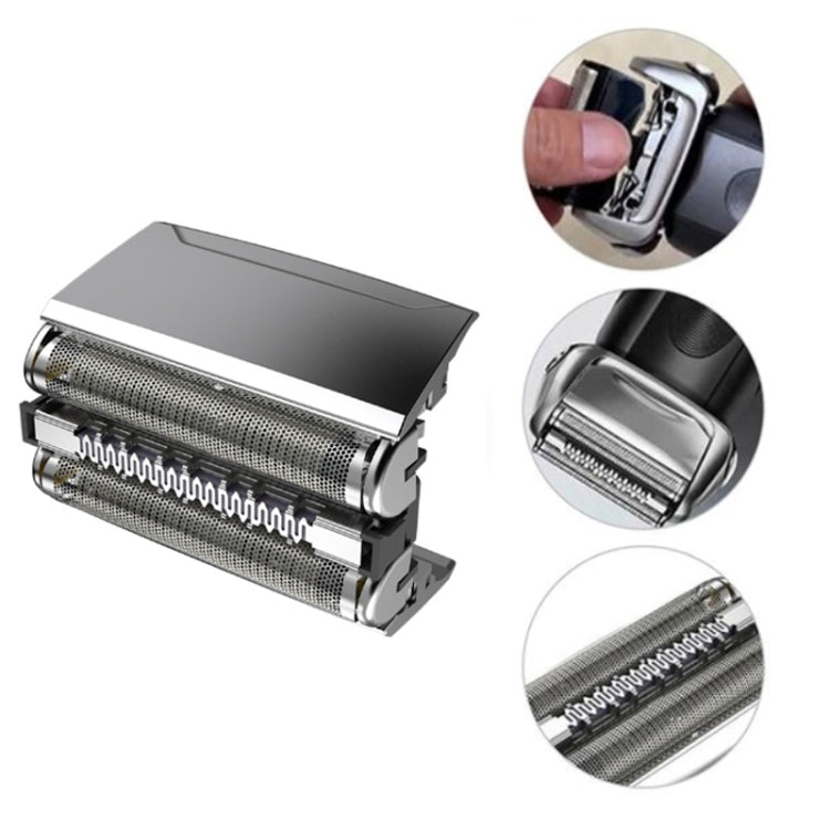 For BRAUN 52S/5 Series Electric Shaver Head Omentum Assembly(Without Words)
