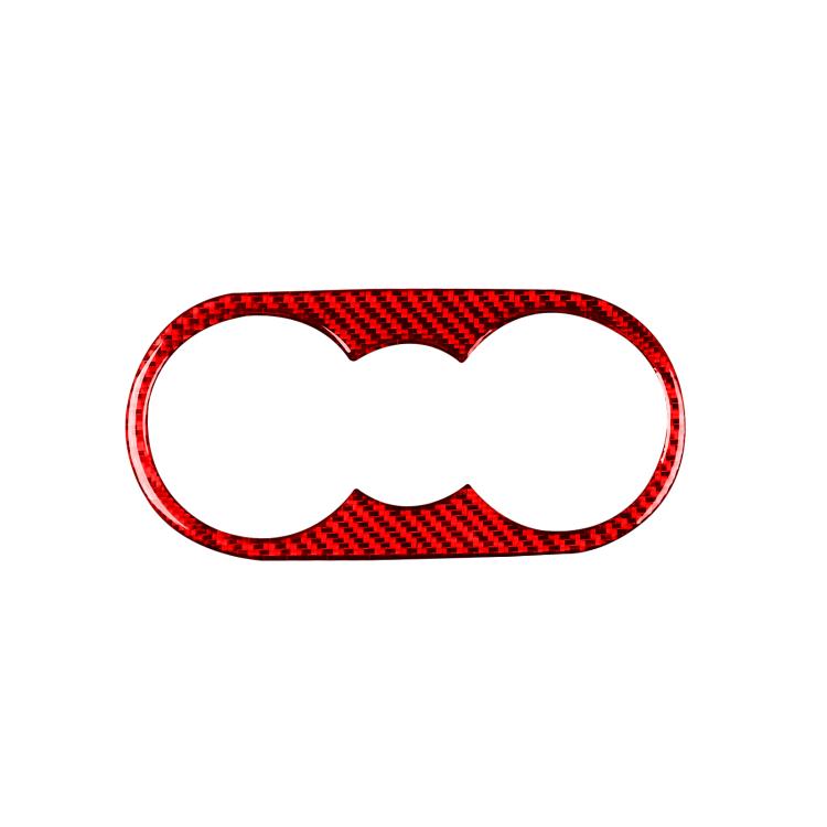 For Volkswagen Sagitar 2019-2023 Left-hand Drive Rear Drain Cup Panel Sticker(Red)