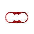 For Volkswagen Sagitar 2019-2023 Left-hand Drive Rear Drain Cup Panel Sticker(Red) - Car Interior Mouldings by PMc TechLife | Online Shopping South Africa | PMc TechLife | Buy Now Pay Later Mobicred