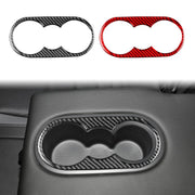 For Volkswagen Sagitar 2019-2023 Left-hand Drive Rear Drain Cup Panel Sticker(Black)