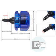 HSD HS-105 Portable Short Handle Phillips And Straight 2 In 1 Screwdriver With Magnetism