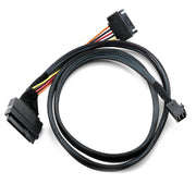 Mini SAS 36P HD8643 To MINI SAS 8639+ 15P Power Hard Drive Data Cable 0.5m
