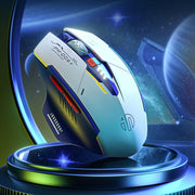 Inphic F9 Mecha Wireless Mouse Charging Office Game Mouse(Single Model 2.4G)