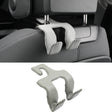 Car Double Hook Stainless Steel Rear Headrest Mobile Phone Holder(Gray) - Auto Fastener & Clips by PMC TechLife | Online Shopping South Africa | PMC TechLife | Buy Now Pay Later Mobicred