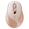 Inphic M8 Wireless Mouse Charging Quiet Office Home 2.4G USB Mouse(Milk Tea) - Wireless Mice by Inphic | Online Shopping South Africa | PMC TechLife | Buy Now Pay Later Mobicred