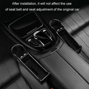 Car Seat Gap Storage Box Multifunctional Mobile Phone USB Charger, Color: Standard Black