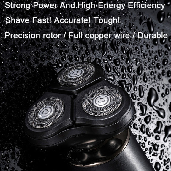 3-in-1 Multifunctional Razor Electric Shaver Nose Hair Sideburn Trimmer(English Neutral Version)