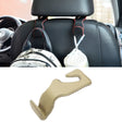 Car Hidden Multi-function Seat Back Seat Small Hook(Beige) - Auto Fastener & Clips by PMC TechLife | Online Shopping South Africa | PMC TechLife | Buy Now Pay Later Mobicred