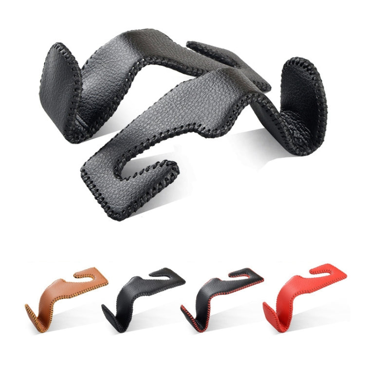 Car Hidden Multi-function Seat Back Seat Small Hook(Red)