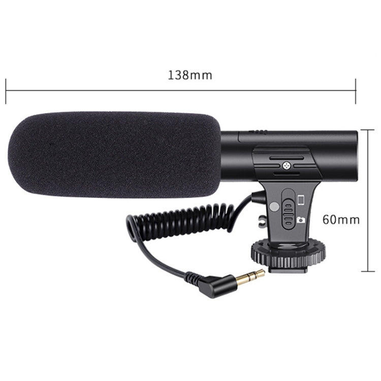 Video Recording Live Camera Mobile Conference Recording Microphone(Black)