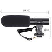 Video Recording Live Camera Mobile Conference Recording Microphone(Black)