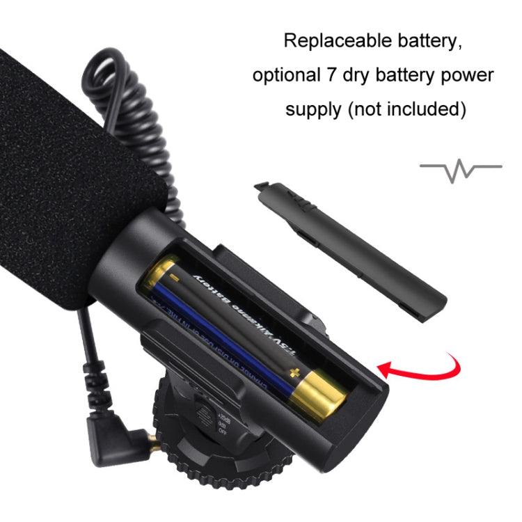 Video Recording Live Camera Mobile Conference Recording Microphone(Black)