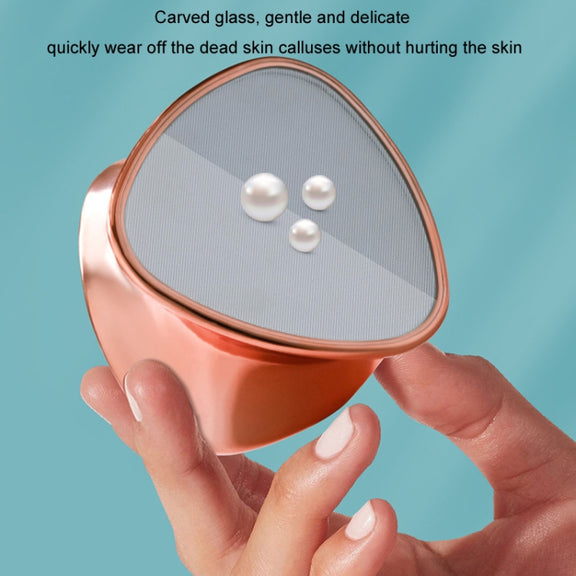 2 In 1 Hair Removal Foot Grinder Foot Peeling Pedicure Tool Epilator(Pink)