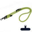 10mm Thick Rope Mobile Phone Anti-Lost Adjustable Lanyard Spacer(Green Black Plaid) - Lanyards & Wrist Straps by PMc TechLife | Online Shopping South Africa | PMc TechLife | Buy Now Pay Later Mobicred