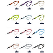 10mm Thick Rope Mobile Phone Anti-Lost Adjustable Lanyard Spacer(Camouflage Pink)