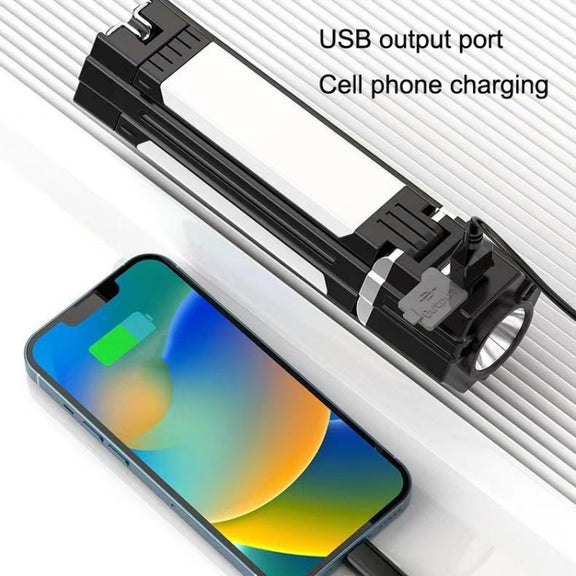 Outdoor Camping Light Folding Lighting Hangable Work Lights Multi-Function Emergency Lights 3000mAh