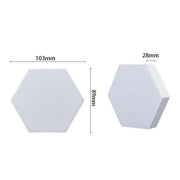 12pcs/set RGB Symphony Hexagon Lights DIY Bedside Ambient Wall Lamp Smart Honeycomb Light(Bluetooth APP)