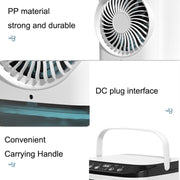 Desktop Mini Cold Air Fan Home Humidifier Dual Spray Air Conditioning Fan With CN Plug