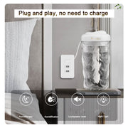 Iceberg Small Car Humidifier Atomization Mute Colorful Aromatherapy Machine(White)