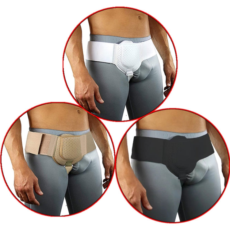 Adult Hernia Belt Groin Protection Belt, Color: Black