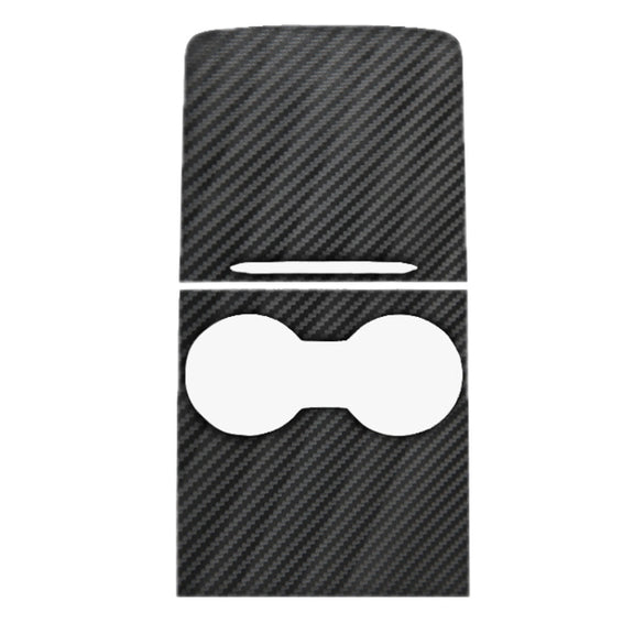 For Tesla Model3/Y Central Control Panel Modification Anti-Scratch Protective Sticker(Carbon Fiber Bright)