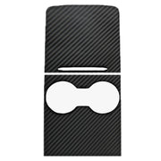 For Tesla Model3/Y Central Control Panel Modification Anti-Scratch Protective Sticker(Carbon Fiber Matte)