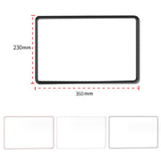 For Tesla Model3/Y Screen Bumper Protective Cover Silicone Frame(Gray)