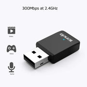 Tenda U9 650Mbs Drive-Free USB Wireless Network Card 5G Dual Band Desktop Laptop WiFi Receiver