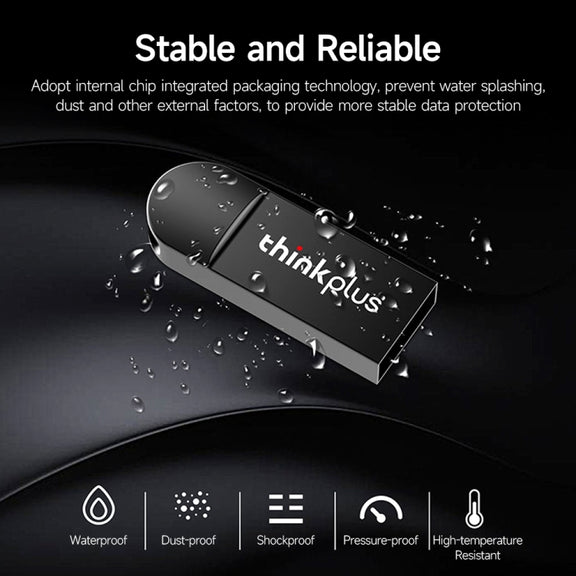 Lenovo ThinkPlus MU222 2.0 Business Office U Disk, Capacity: 64GB(Black)