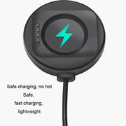 For OPPO Watch 2 Watch USB Port Magnetic Charger Charging Cable(Black)