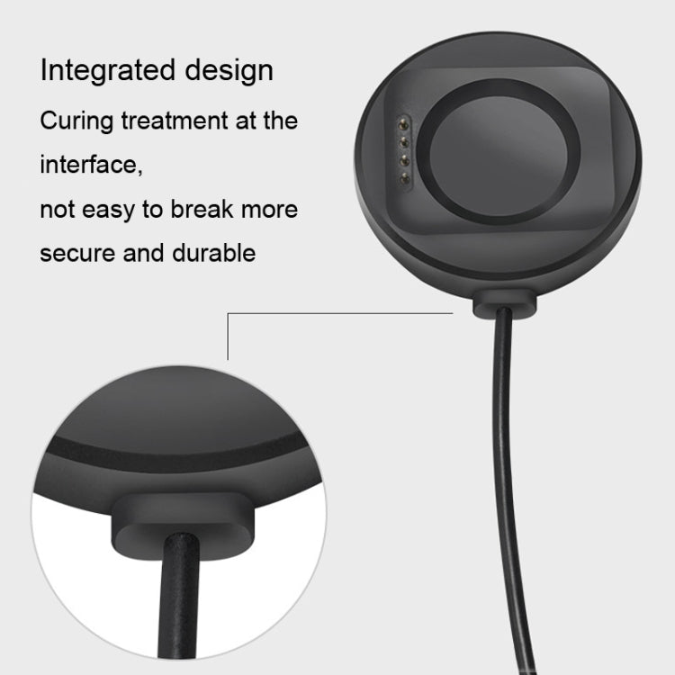 For OPPO Watch 3 Pro Watch USB Port Magnetic Charger Charging Cable(White)