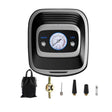 12V Metal Cylinder Smart Digital Display Portable Mini Tire Pump, Specification: No. 30 Manual Shutdown - Inflatable Pump by PMC TechLife | Online Shopping South Africa | PMC TechLife