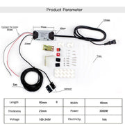Tuya APP Remote Control WIFI Smart Garage Door Controller, Specification: UK Plug
