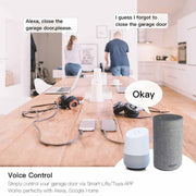 Tuya APP Remote Control WIFI Smart Garage Door Controller, Specification: EU Plug