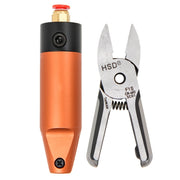 HSD HS-5M+F1S Cut Plastic Set 2 In 1 Pneumatic Snip Plier Cutting Metal Plastic Model Scissor Tool