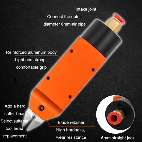 HSD MS-5+F1 Cut Plastic Set 2 In 1 Pneumatic Snip Plier Cutting Metal Plastic Model Scissor Tool