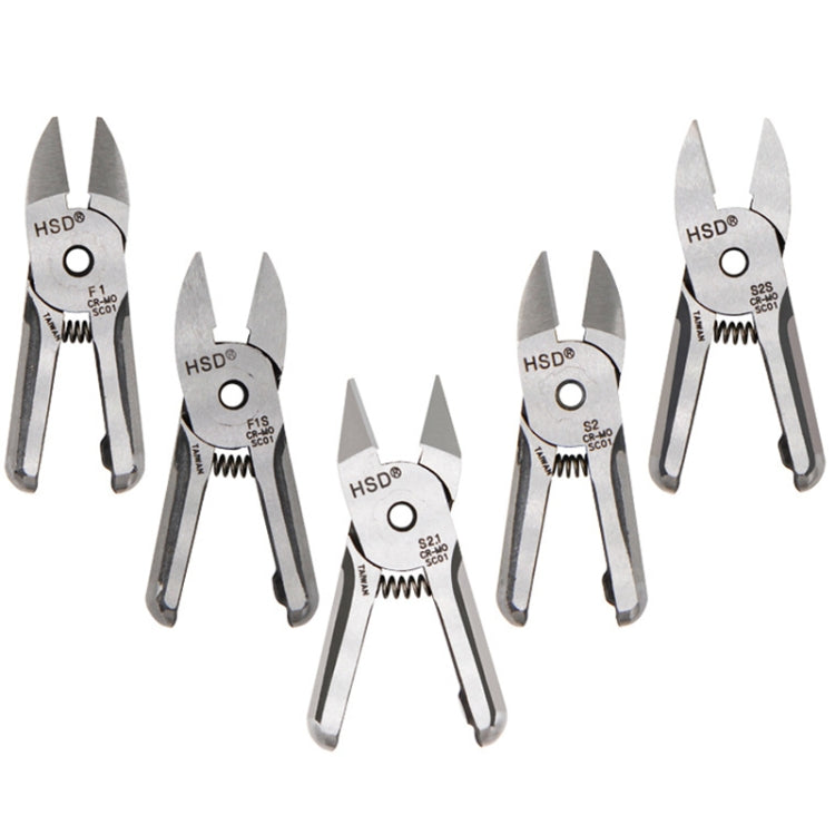 HSD MS-5+F1S Cut Plastic Set 2 In 1 Pneumatic Snip Plier Cutting Metal Plastic Model Scissor Tool