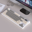 LANGTU LT84 Mechanical Luminous Keyboard, Style: Wireless Tri-Mode RGB Sea-Air Axis Pro ( Whiteout ) - free shipping - PMC TechLife - Order now!