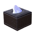 Crocodile Pattern Hotel Restaurant Leather Square Paper Box Car Tissue Box - Tissue Boxes by PMC TechLife | Online Shopping South Africa | PMC TechLife | Buy Now Pay Later Mobicred