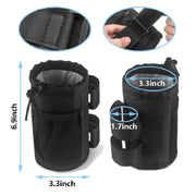 Bicycle Water Cup Holder Stroller Hanging Bottle Bag(Grey)
