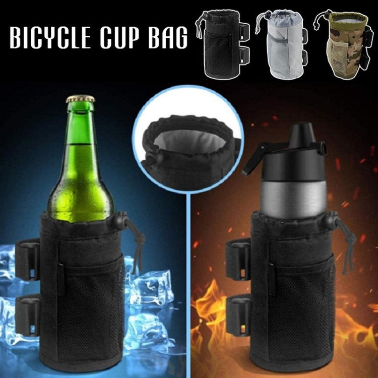 Bicycle Water Cup Holder Stroller Hanging Bottle Bag(Camouflage)