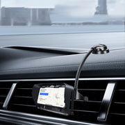 Car Suction Cup Dashboard Mobile Phone Holder with Sun Visor Folding Rotating Car Mount, Style: Hose Model