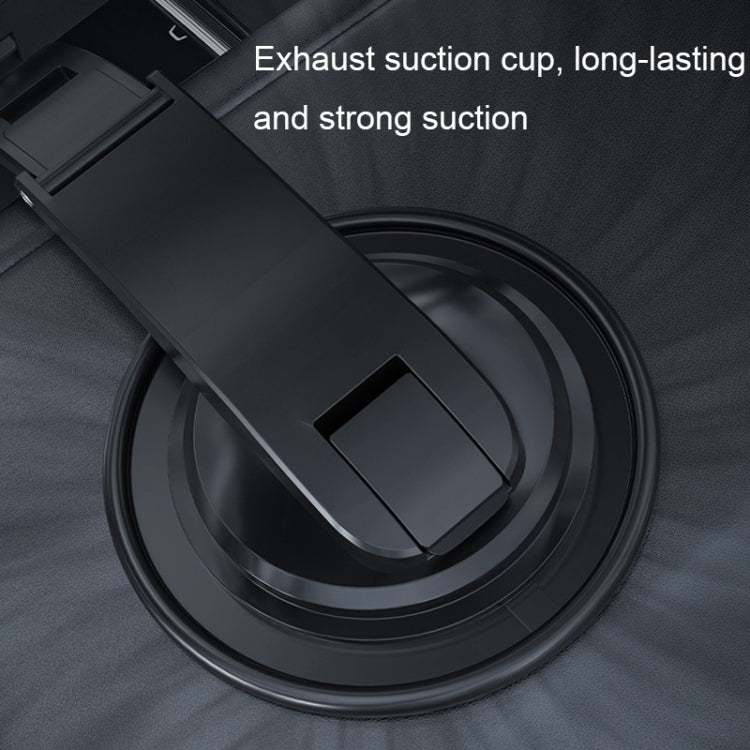 Car Suction Cup Dashboard Mobile Phone Holder with Sun Visor Folding Rotating Car Mount, Style: Joint Model