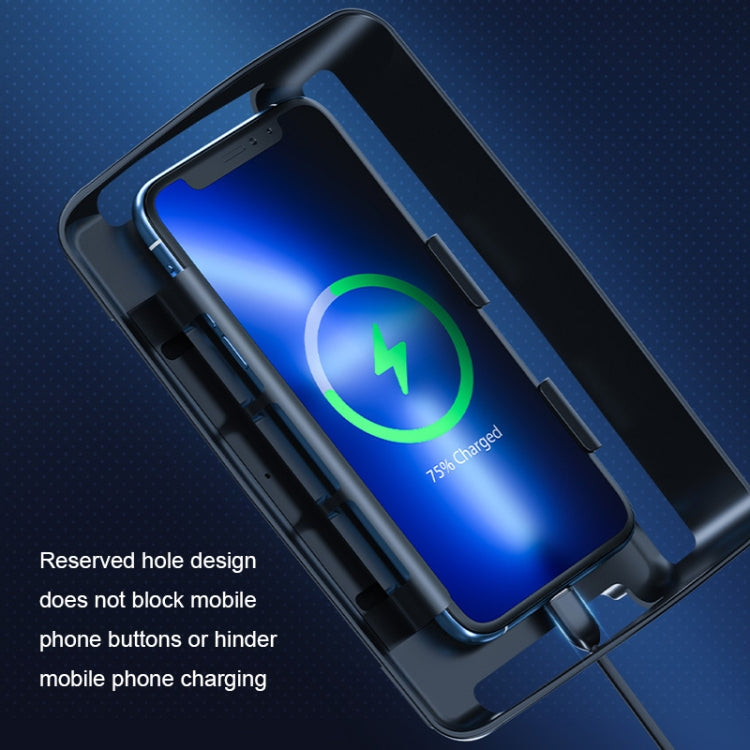 Car Suction Cup Dashboard Mobile Phone Holder with Sun Visor Folding Rotating Car Mount, Style: Joint Model