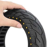 For Kugoo M4 Electric Scooter 10 Inch Inflatable Honeycomb Solid Run-flat Tire(36mm Slot Blue)