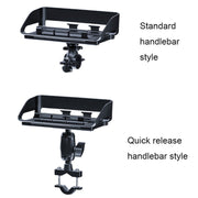 Rotatable Bicycle and Motorcycle Anti-shake Fixed Mobile Phone Holder with Sun Visor, Style: Universal Model