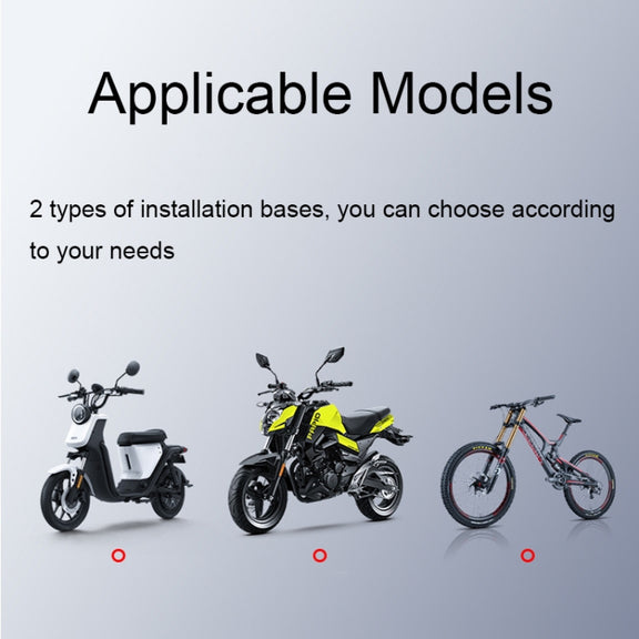 Rotatable Bicycle and Motorcycle Anti-shake Fixed Mobile Phone Holder with Sun Visor, Style: Classic Model
